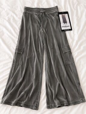 OG DARKER WAVS Fader Wide Leg Draped Pants from Dolls Kill 🖤